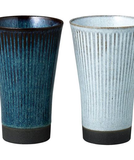 AWASAKA Pottery Tall Cup Set